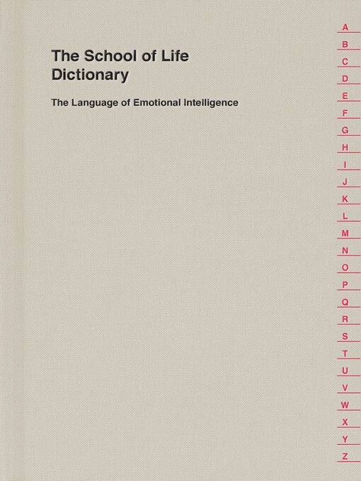 Title details for The School of Life Dictionary by The School of Life - Available